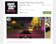 The price of GTA Vice City in India is INR 121 (Image via Google Play Store)